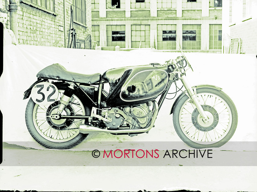 053 SFTP 08 
 The 7R3, which was the only 7R variant to win the TT. 
 Keywords: AJS, Glass Plates, March, Mortons Archive, Mortons Media Group Ltd, Straight from the plate, The Classic MotorCycle