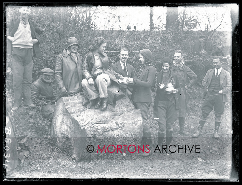 TCM FTP 17 
 Carshalton Motorcycle Club's Pillion Trial, May 1932. 
 Keywords: glass plate, Mortons Archive, Mortons Media Group Ltd, Straight from the plate