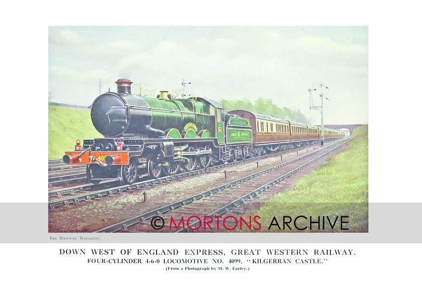 SUP - 1927 July GWR 4-6-0 Loco 4099 
 GWR 4-6-0 Loco No. 4099 
 Keywords: Big Four Locomotives, Mortons Archive, Mortons Media Group Ltd, Supplement, The Railway Magazine
