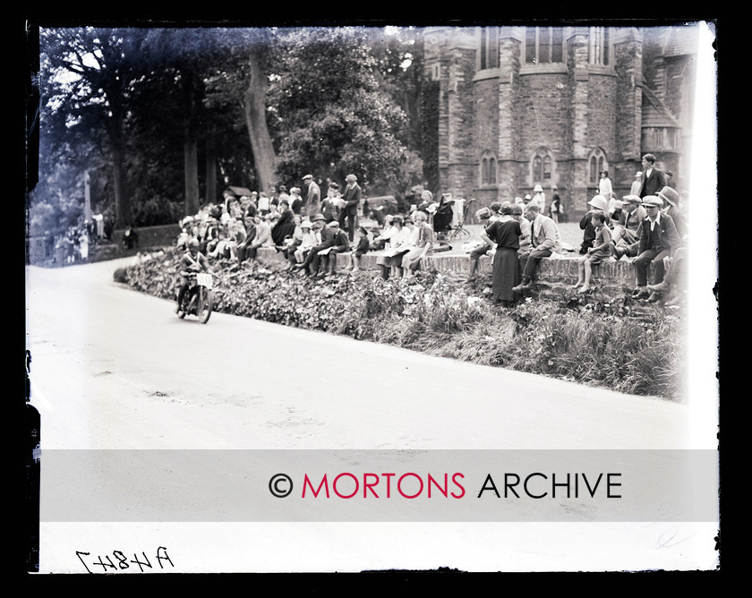 062 SFTP 07 1925 IOM Junior TT 
 1925 Junior TT - Newcomer Merrill couldn't match the pace of his fellow Rex-Acme rider Wal Handley. 
 Keywords: Glass plate, Isle of Man, Junior TT, Mortons Archive, Mortons Media Group, September, Straight from the plate, The Classic MotorCycle