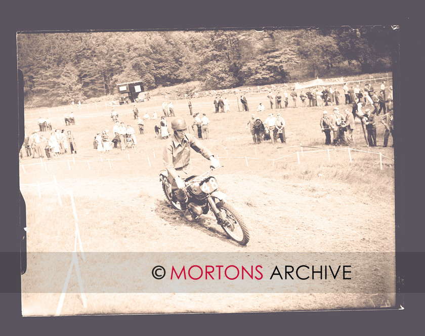 064 SFTP 05 
 Early success for Don Rickman, on the 250cc Dot. 
 Keywords: 2012, Glass plate, January, Lancashire Grand National 1956, Mortons Archive, Mortons Media Group, Straight from the plate, The Classic MotorCycle